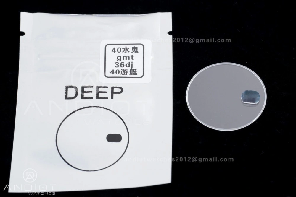 Deep Factory Front Glass For Rolex Submariner 40mm  GMT II Datejust 36mm  Yacht-Master 40mm SunProtective 127