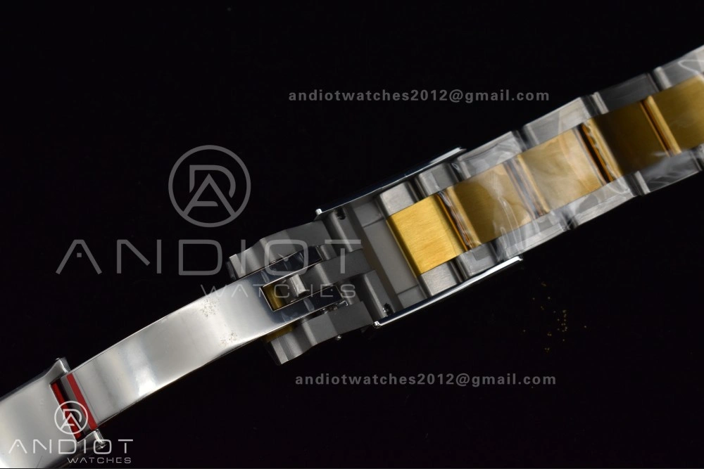 Resilient Explorer 124273 36mm 904L Steel VSF 1:1 Best Edition Black Dial on SS YG Bracelet DD 842