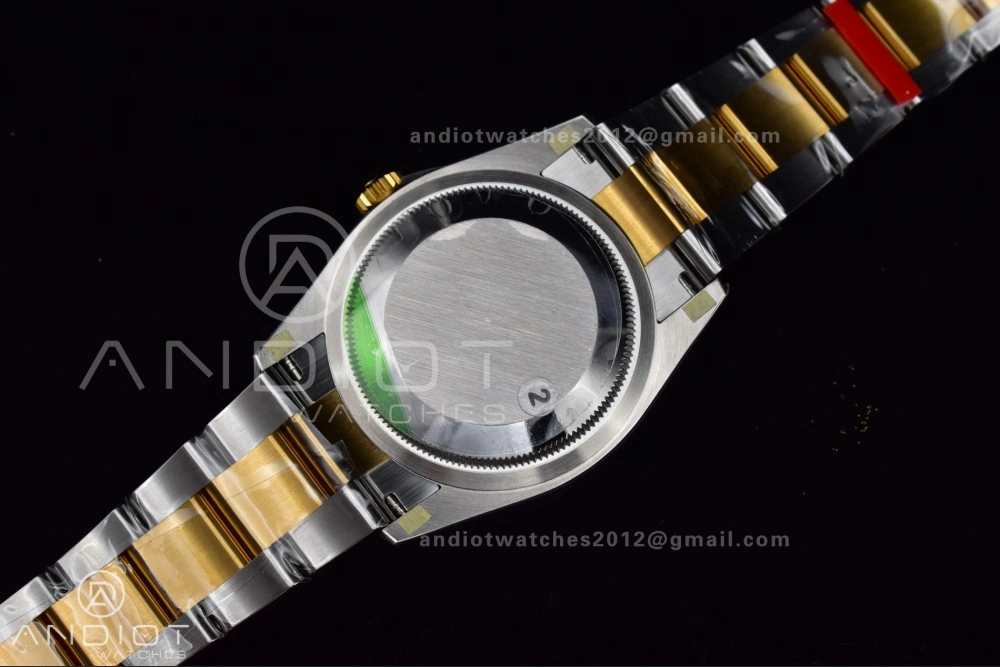 Resilient Explorer 124273 36mm 904L Steel VSF 1:1 Best Edition Black Dial on SS YG Bracelet DD 842