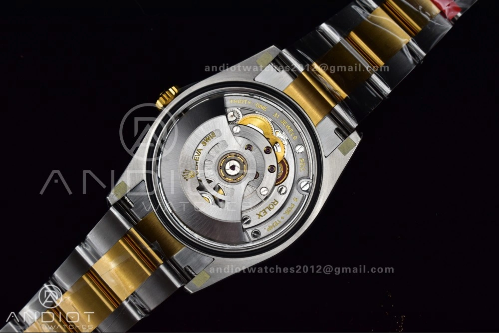 Resilient Explorer 124273 36mm 904L Steel VSF 1:1 Best Edition Black Dial on SS YG Bracelet DD 842