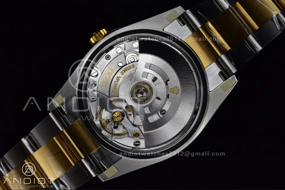 Resilient Explorer 124273 36mm 904L Steel VSF 1:1 Best Edition Black Dial on SS YG Bracelet DD 842