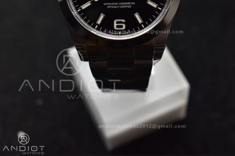 Explorer 224270 40mm 904L SS VSF 1:1 Best Edition Black Dial on 904L SS Bracelet VS FlexibleFit 840