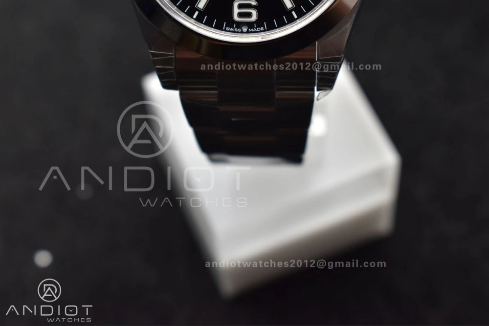 Explorer 224270 40mm 904L SS VSF 1:1 Best Edition Black Dial on 904L SS Bracelet VS FlexibleFit 840