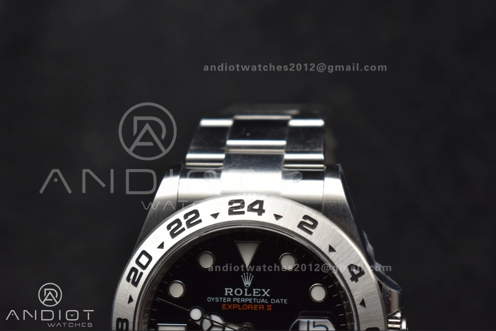 Effortless Explorer II 42mm 226570 904L SS Clean 1:1 Best Edition Black Dial on Bracelet DD 843