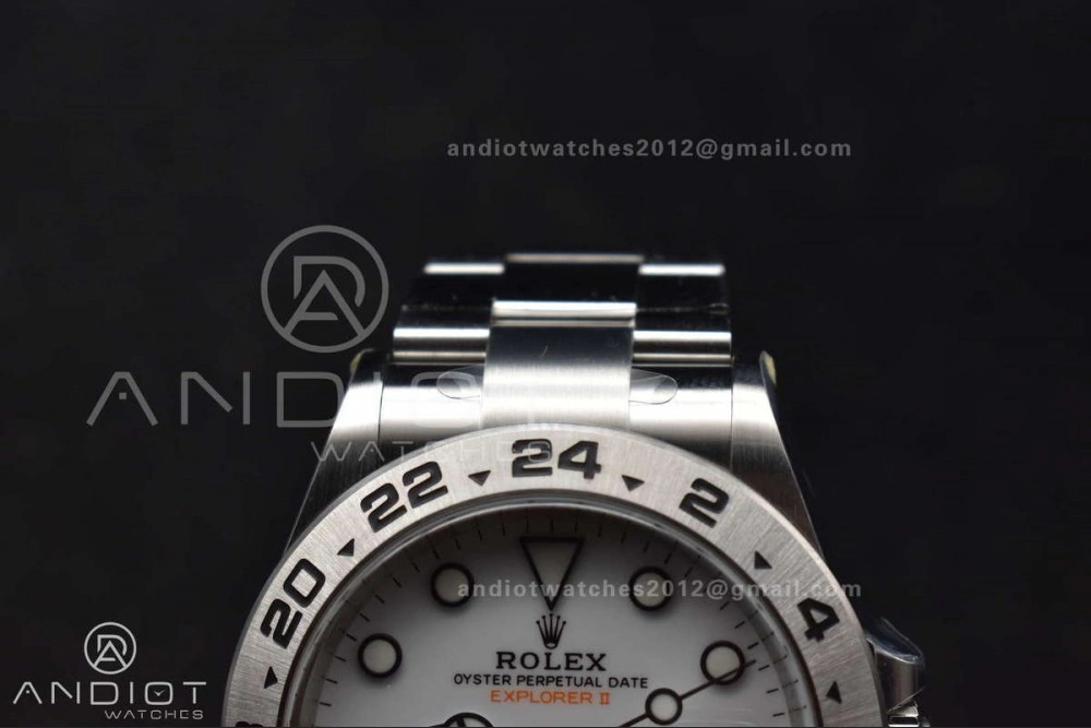 ComfortFit Explorer II 42mm 226570 904L SS Clean 1:1 Best Edition White Dial on Bracelet DD3285 CHS 845