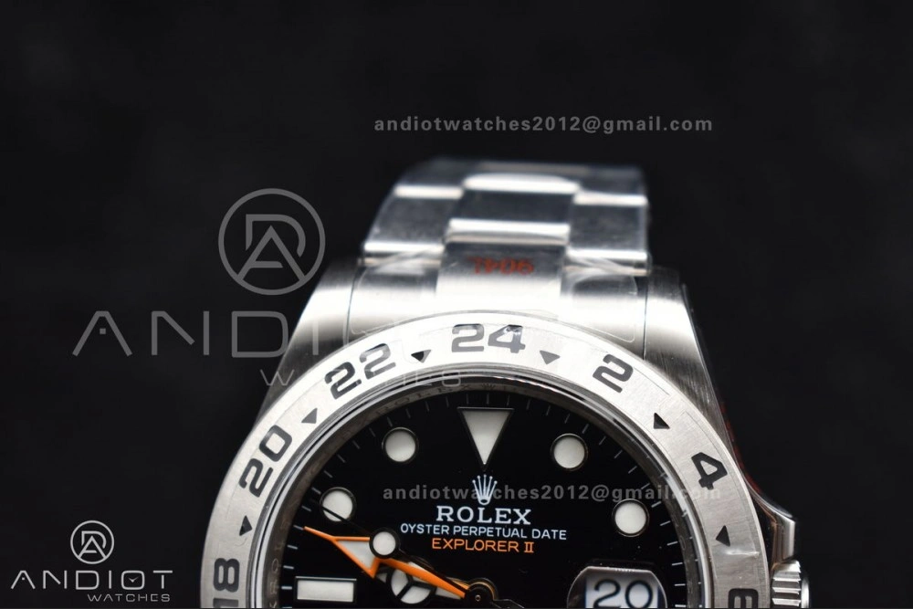 WellDesigned Explorer II 42mm 226570 Black 904L SS GMF 1:1 Best Edition Black Dial on Bracelet VR3285 CHS 847