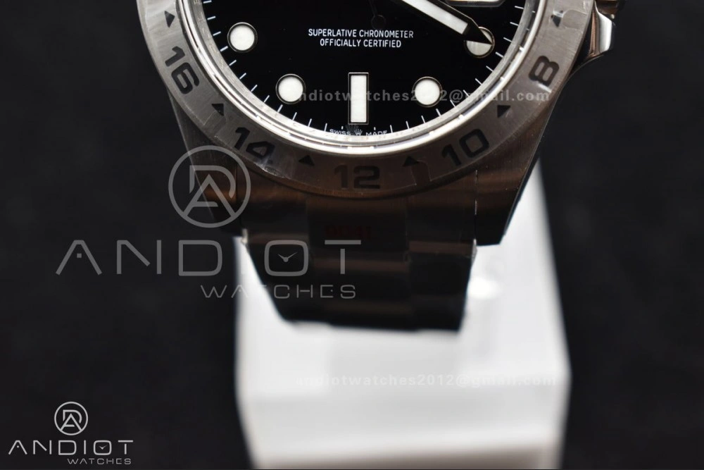 WellDesigned Explorer II 42mm 226570 Black 904L SS GMF 1:1 Best Edition Black Dial on Bracelet VR3285 CHS 847
