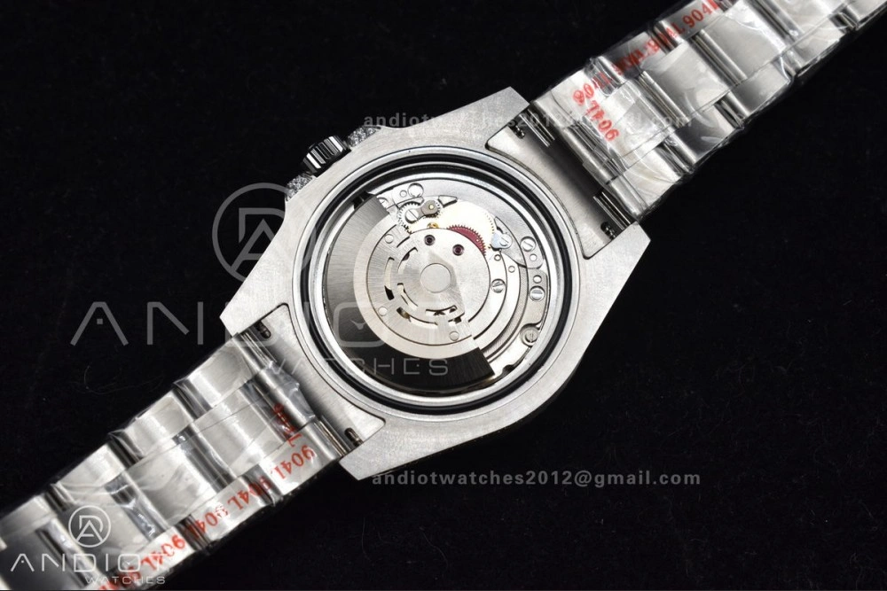Sleek GMT 40mm Full Diamonds SS AMGF Best Edition Diamond Dial On Bracelet On VR 849
