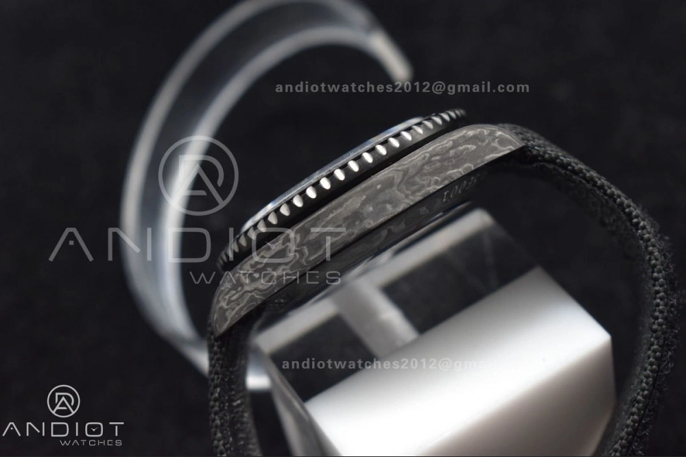 GMT DIW Carbon OMF Best Edition All Black Black Dial on Black Nylon Strap SA3186 CHS Practical 423