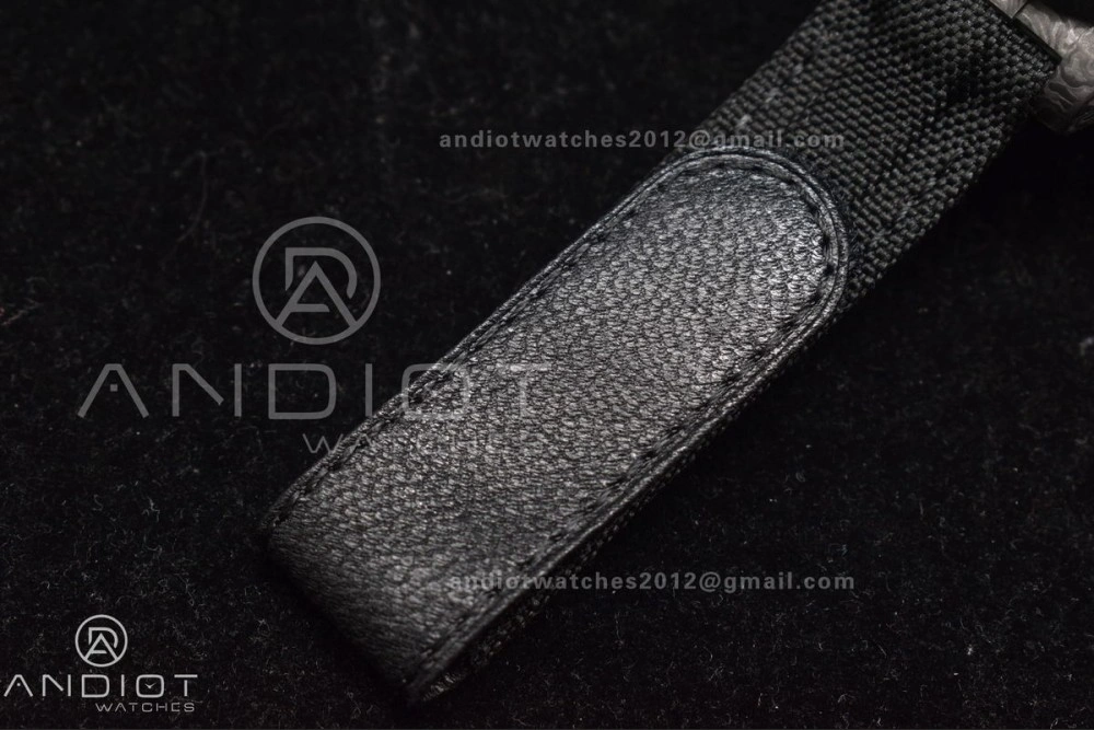 GMT DIW Carbon OMF Best Edition All Black Black Dial on Black Nylon Strap SA3186 CHS Practical 423