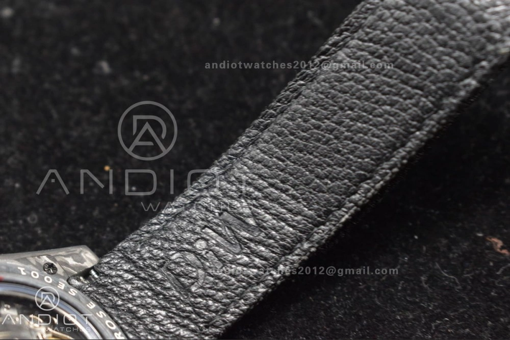 GMT DIW Carbon OMF Best Edition All Black Black Dial on Black Nylon Strap SA3186 CHS Practical 423