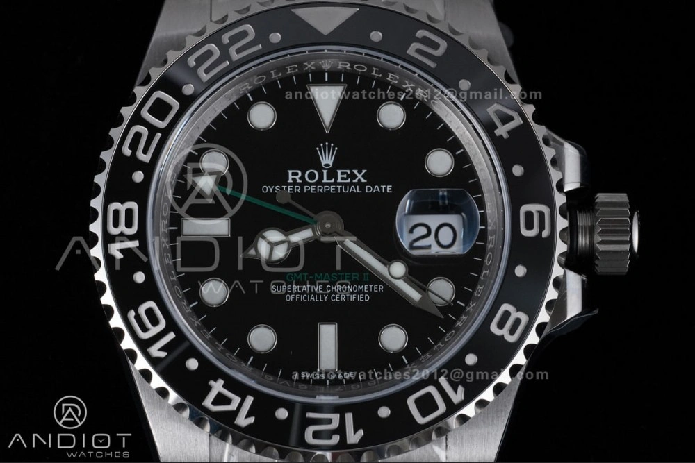 Durable GMT Master II 116710 LN 904L SS ARF 1:1 Best Edition on Oyster Bracelet SH3285 V 852