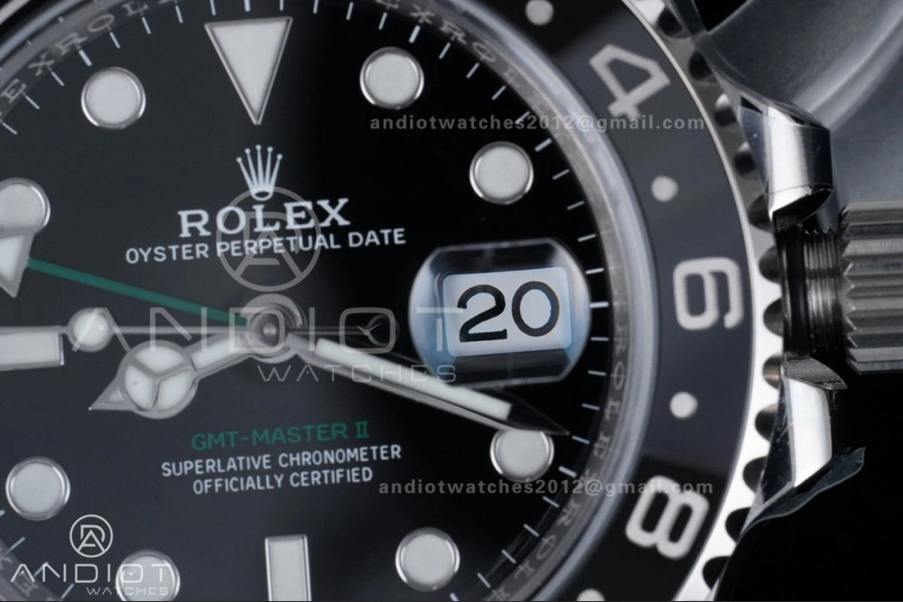 Durable GMT Master II 116710 LN 904L SS ARF 1:1 Best Edition on Oyster Bracelet SH3285 V 852