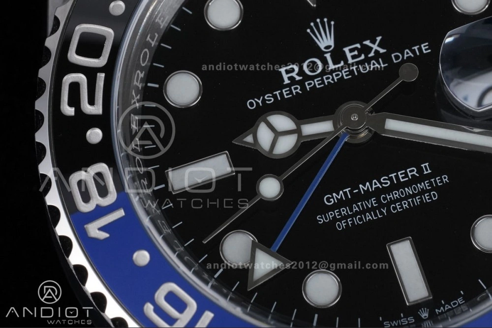 GMT Master II 126710 BLNR 904L SS ARF Batgirl 1:1 Best Edition New SH3285 On Jubilee Bracelet V Durable 850