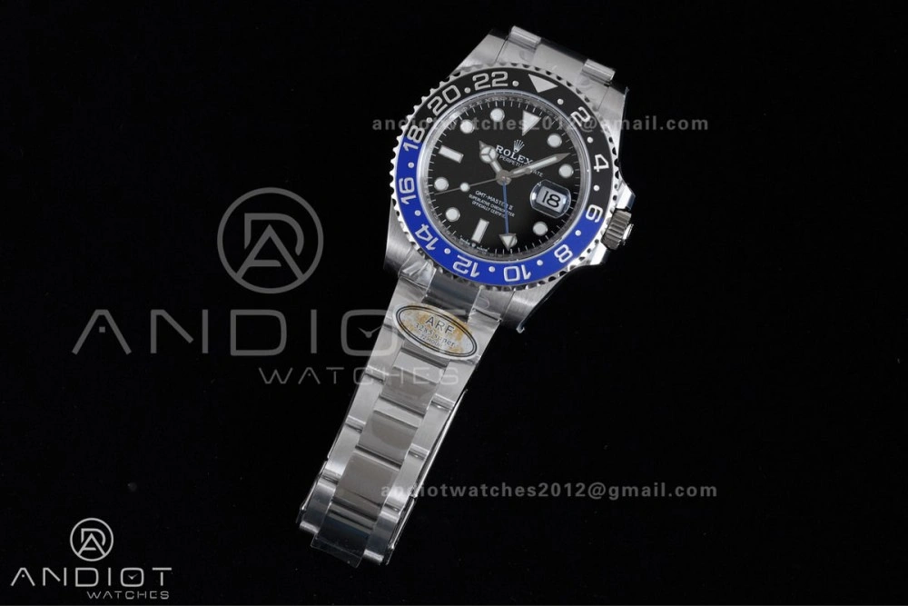 Sleek GMT Master II 126710 BLNR 904L SS ARF Batman 1:1 Best Edition New SH3285 On Oyster Bracelet V 851