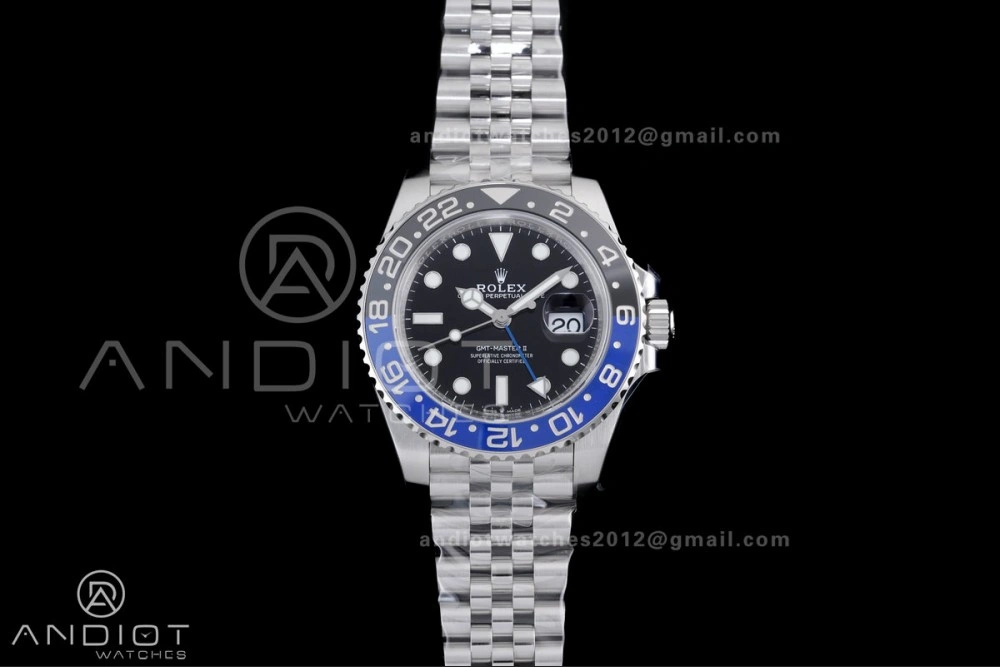 Colorful GMT-Master II 126710 BLNR 904L Steel VSF 1:1 Batgirl Best Edition on Jubilee Bracelet DD3285 V 869
