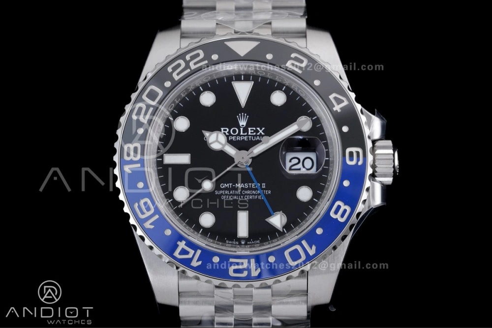 Colorful GMT-Master II 126710 BLNR 904L Steel VSF 1:1 Batgirl Best Edition on Jubilee Bracelet DD3285 V 869