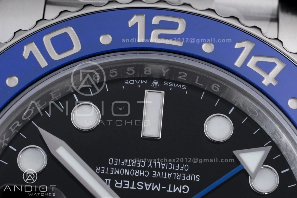 Colorful GMT-Master II 126710 BLNR 904L Steel VSF 1:1 Batgirl Best Edition on Jubilee Bracelet DD3285 V 869