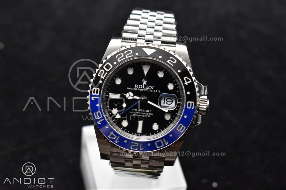SunProtective GMT-Master II 126710 BLNR Blue Black Ceramic Clean Factory Best Edition on Jubilee Bracelet DD3285 CHS 873
