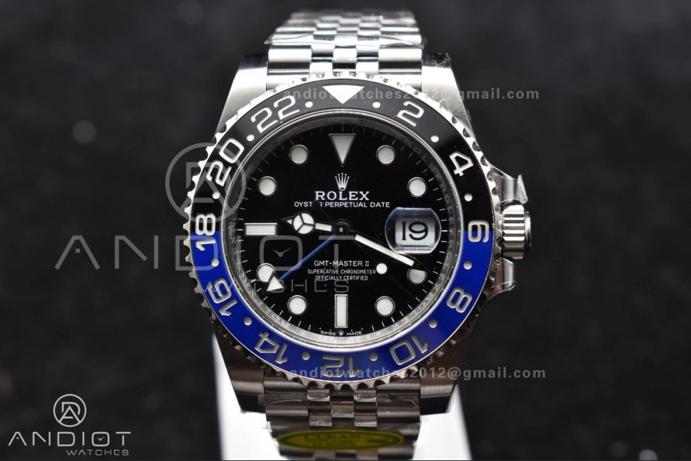 SunProtective GMT-Master II 126710 BLNR Blue Black Ceramic Clean Factory Best Edition on Jubilee Bracelet DD3285 CHS 873
