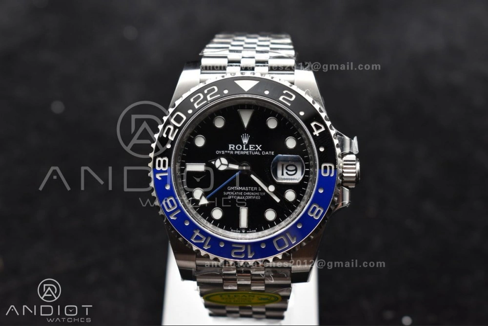 SunProtective GMT-Master II 126710 BLNR Blue Black Ceramic Clean Factory Best Edition on Jubilee Bracelet DD3285 CHS 873