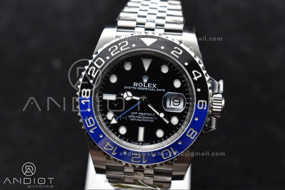 SunProtective GMT-Master II 126710 BLNR Blue Black Ceramic Clean Factory Best Edition on Jubilee Bracelet DD3285 CHS 873