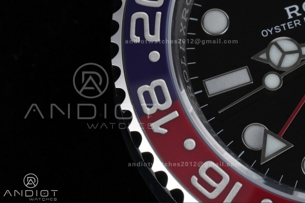 Timeless GMT Master II 126710 BLRO 904L SS ARF Pepsi 1:1 Best Edition On Jubilee Bracelet New SH3285 (UV Bezel ) V 862