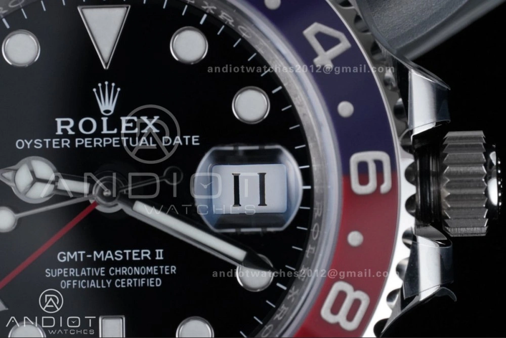 GMT Master II 126710 BLRO 904L SS ARF Pepsi 1:1 Best Edition On Oyster Bracelet New SH3285 (UV Bezel ) V OdorResistant 858