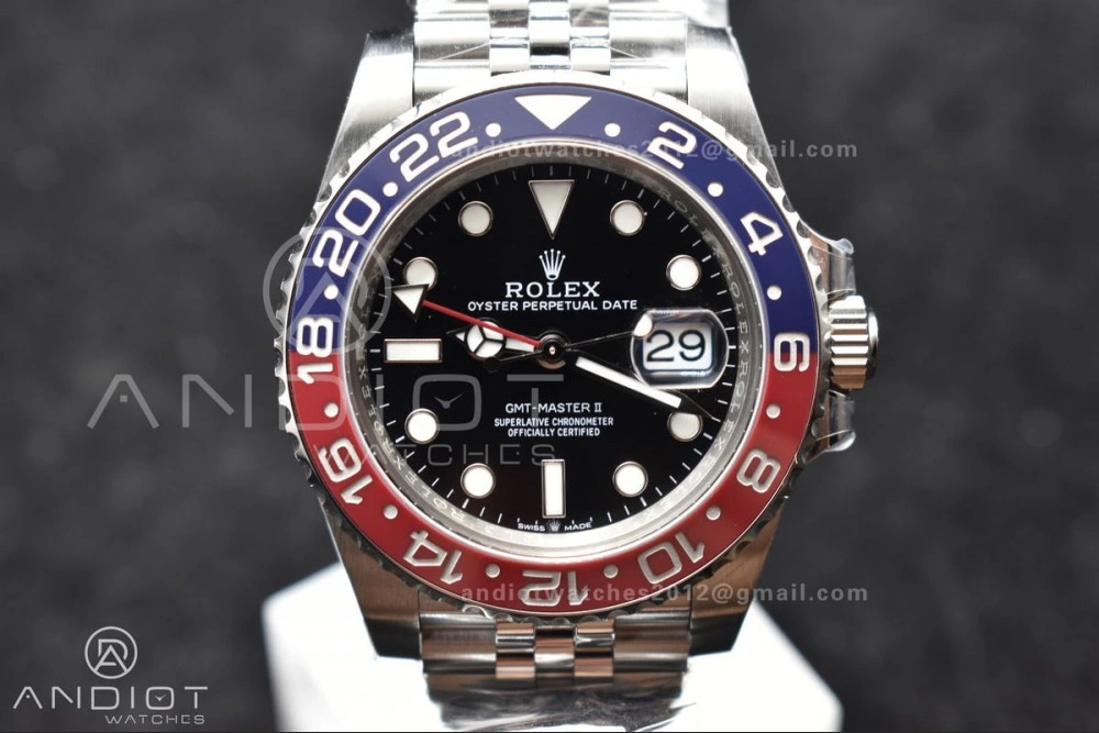 Breathable GMT-Master II 126710 BLRO Blue Red Ceramic Clean Factory Best Edition On Jubilee Bracelet DD3285 CHS V3 With Newest UV Bezel 874