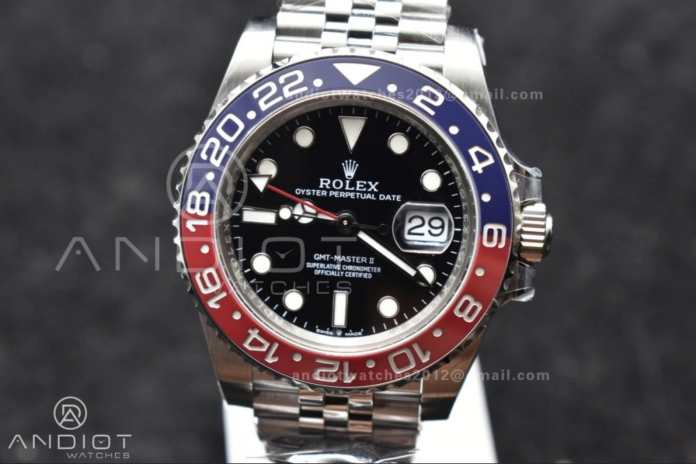 Breathable GMT-Master II 126710 BLRO Blue Red Ceramic Clean Factory Best Edition On Jubilee Bracelet DD3285 CHS V3 With Newest UV Bezel 874