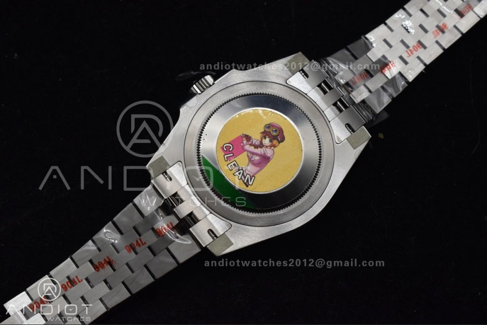 SoftTouch GMT-Master II 126710 GRNR Black Gray Ceramic 904L Steel Clean 1:1 Best Edition on Jubilee Strap DD 878
