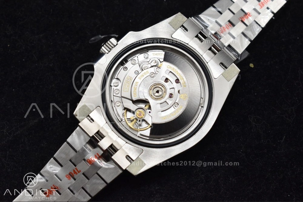 SoftTouch GMT-Master II 126710 GRNR Black Gray Ceramic 904L Steel Clean 1:1 Best Edition on Jubilee Strap DD 878