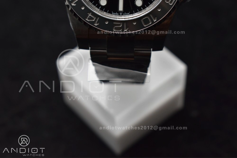 Elegant GMT-Master II 126710 GRNR Black Gray Ceramic 904L Steel Clean 1:1 Best Edition on Oyster Strap DD 876