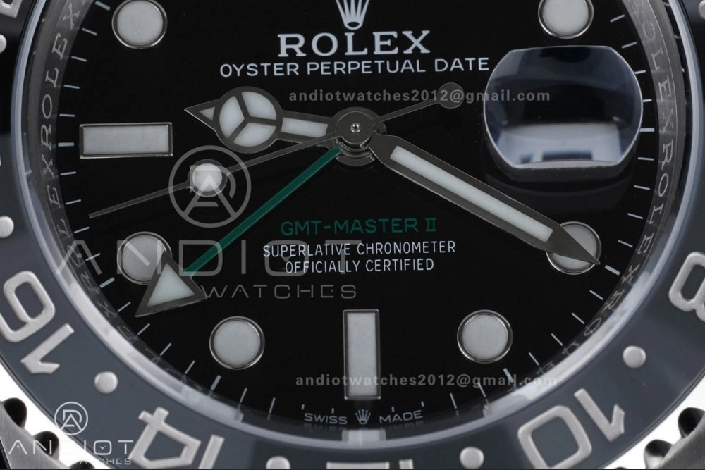 GMT-Master II 126710 GRNR Gray Black Ceramic 904L ARF Bruce Wayne 1:1 Best Edition on Jubilee Bracelet New SH3285 V SoftTouch 877