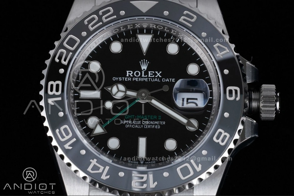 GMT-Master II 126710 GRNR Gray Black Ceramic 904L ARF Bruce Wayne 1:1 Best Edition on Oyster Bracelet New SH3285 V Elegant 879