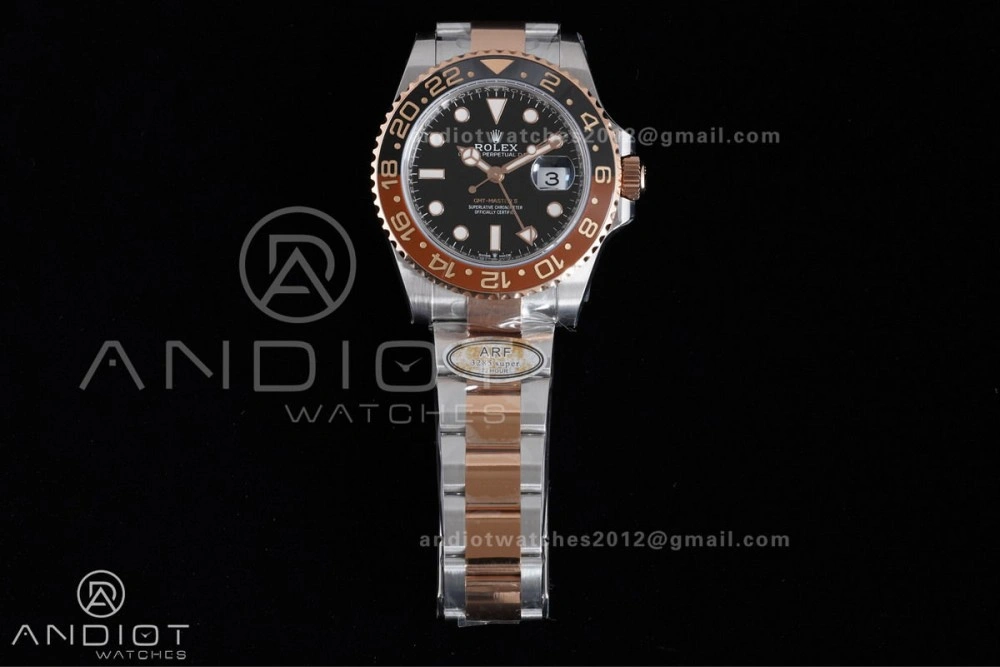 FastDry GMT Master II 126711 CHNR 904L SS ARF 1:1 Best Edition on SS RG Bracelet New SH3285 V 855
