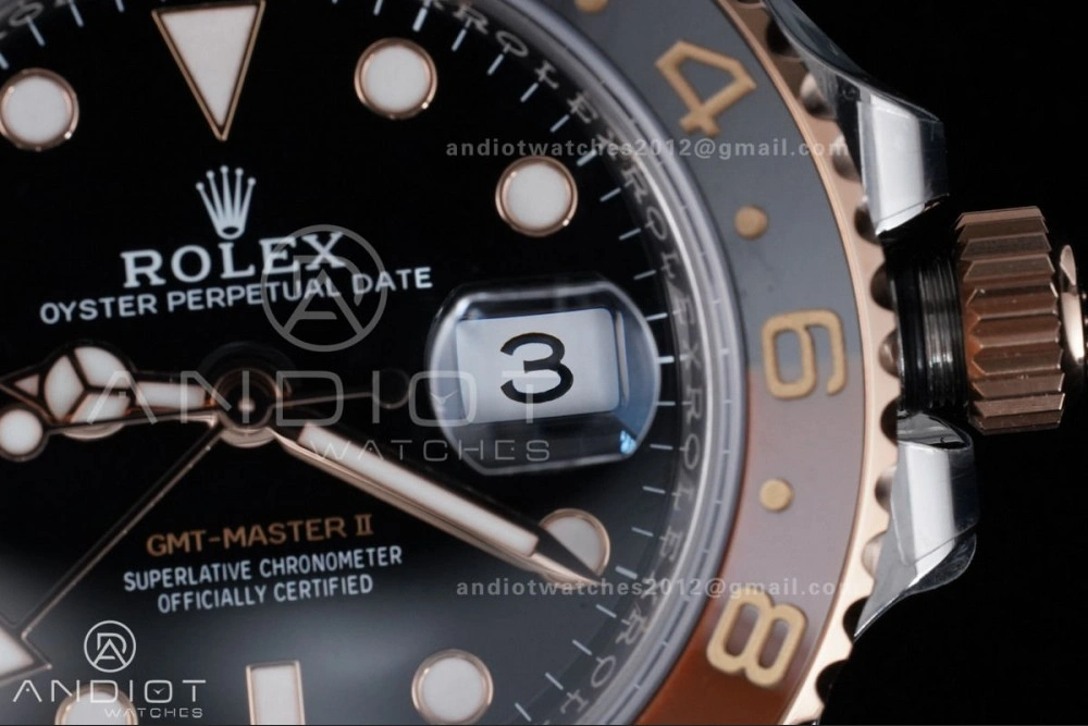 FastDry GMT Master II 126711 CHNR 904L SS ARF 1:1 Best Edition on SS RG Bracelet New SH3285 V 855