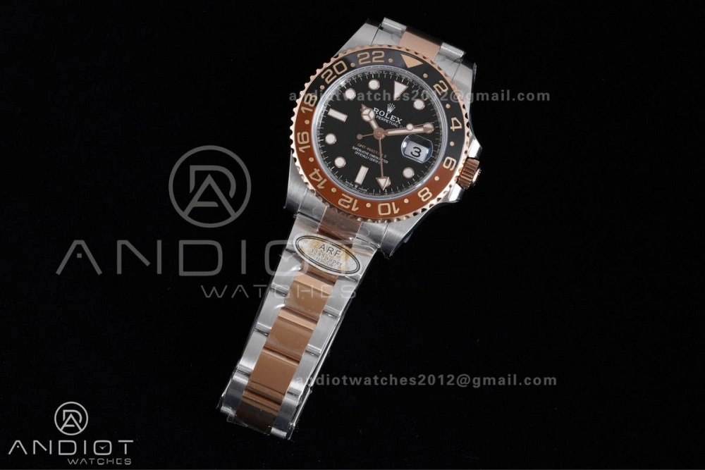 FastDry GMT Master II 126711 CHNR 904L SS ARF 1:1 Best Edition on SS RG Bracelet New SH3285 V 855