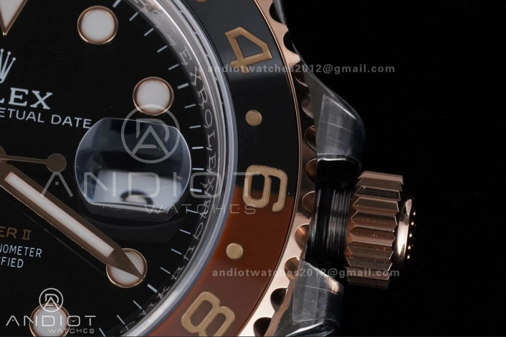 FastDry GMT Master II 126711 CHNR 904L SS ARF 1:1 Best Edition on SS RG Bracelet New SH3285 V 855