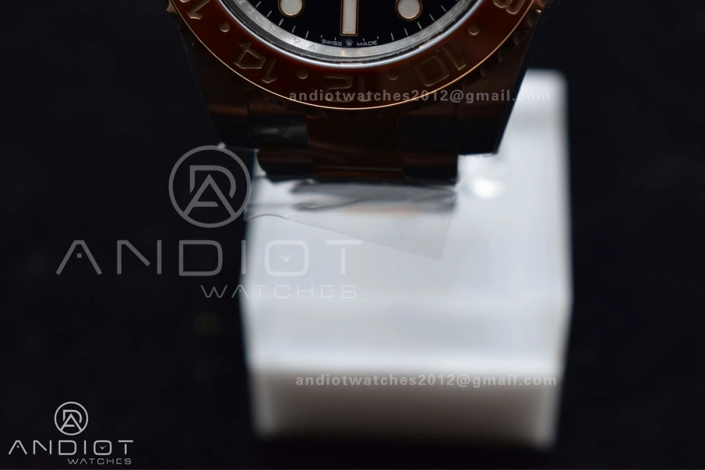 HighPerformance GMT-Master II 126711 CHNR Black Brown Ceramic Clean Factory Best Edition on SS RG Bracelet DD3285 CHS 880