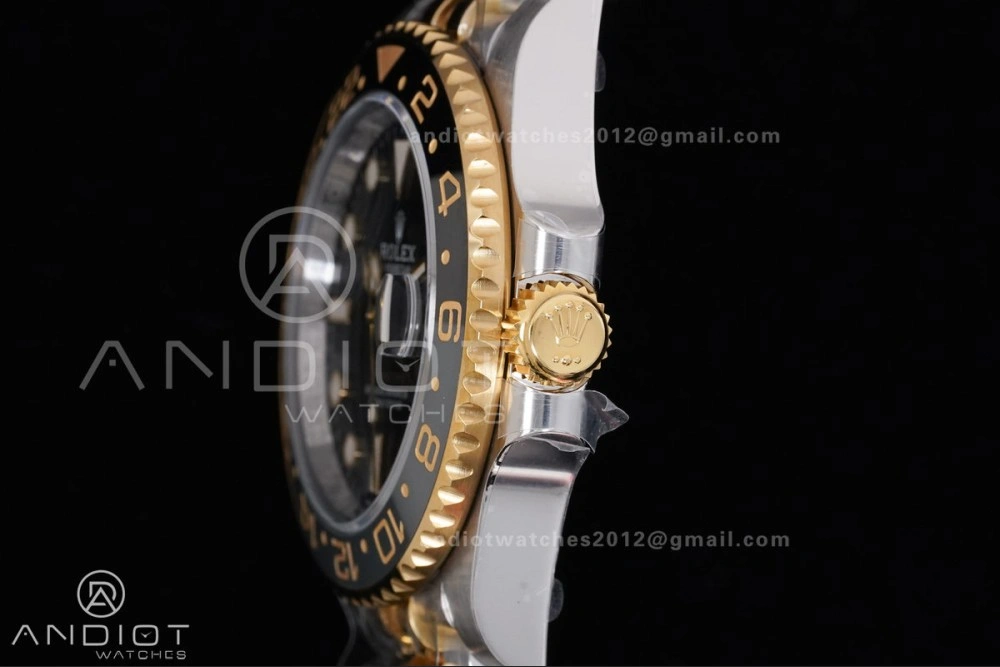 GMT-Master II 126713 GRNR ARF 1:1 Best Edition on Black Dial SS YG Bracelet Super Clone New SH3285 CHS (Gain Weight) WeatherProof 881