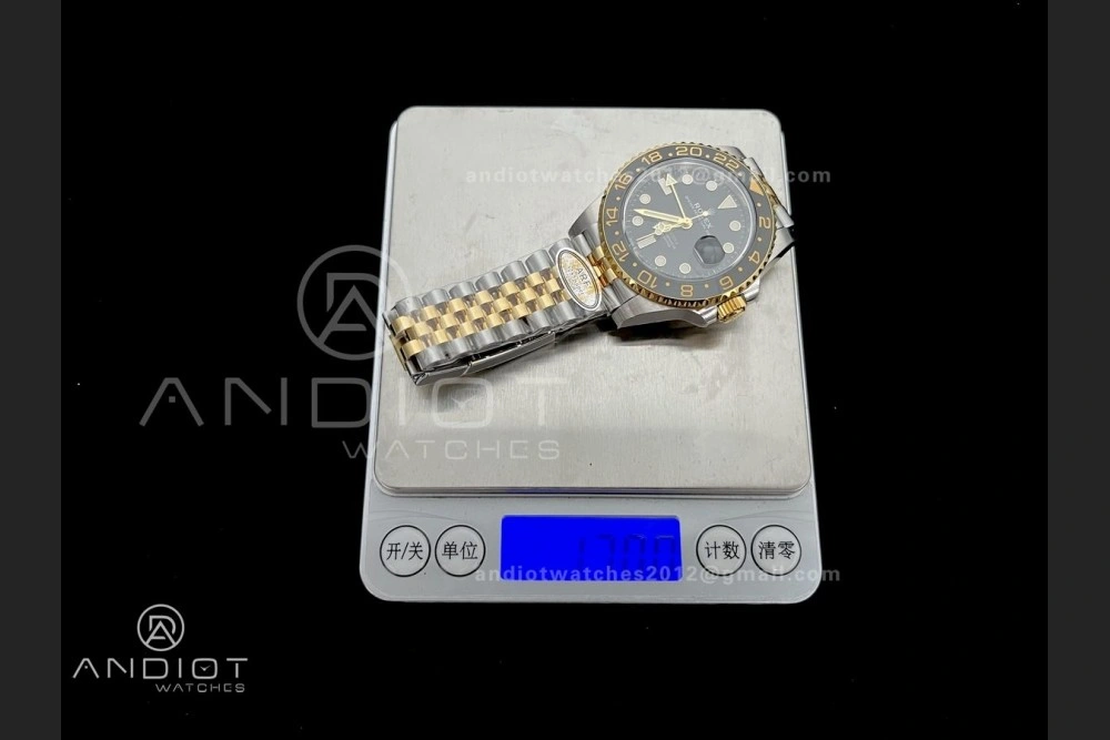 GMT-Master II 126713 GRNR ARF 1:1 Best Edition on Black Dial SS YG Bracelet Super Clone New SH3285 CHS (Gain Weight) WeatherProof 881