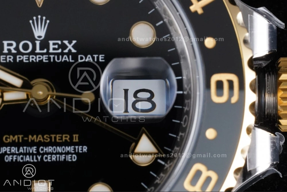 GMT-Master II 126713 GRNR ARF 1:1 Best Edition on Black Dial SS YG Bracelet Super Clone New SH3285 CHS (Gain Weight) WeatherProof 881