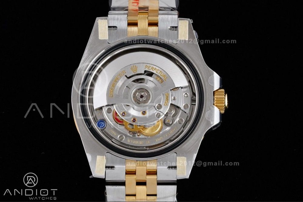 TravelReady GMT Master II 126713 GRNR ARF Best Edition Black Dial on SS YG Jubilee Bracelet New SH3285 V 856