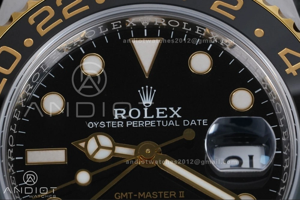 TravelReady GMT Master II 126713 GRNR ARF Best Edition Black Dial on SS YG Jubilee Bracelet New SH3285 V 856