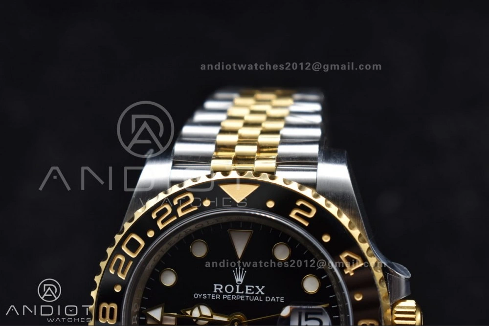 Chic GMT Master II 126713 GRNR Clean 1:1 Best Edition Black Dial on Jubilee Bracelet DD3285 CHS 859