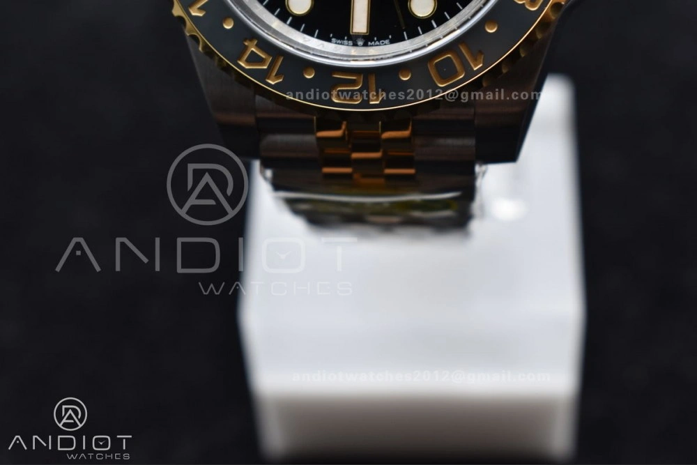 Chic GMT Master II 126713 GRNR Clean 1:1 Best Edition Black Dial on Jubilee Bracelet DD3285 CHS 859