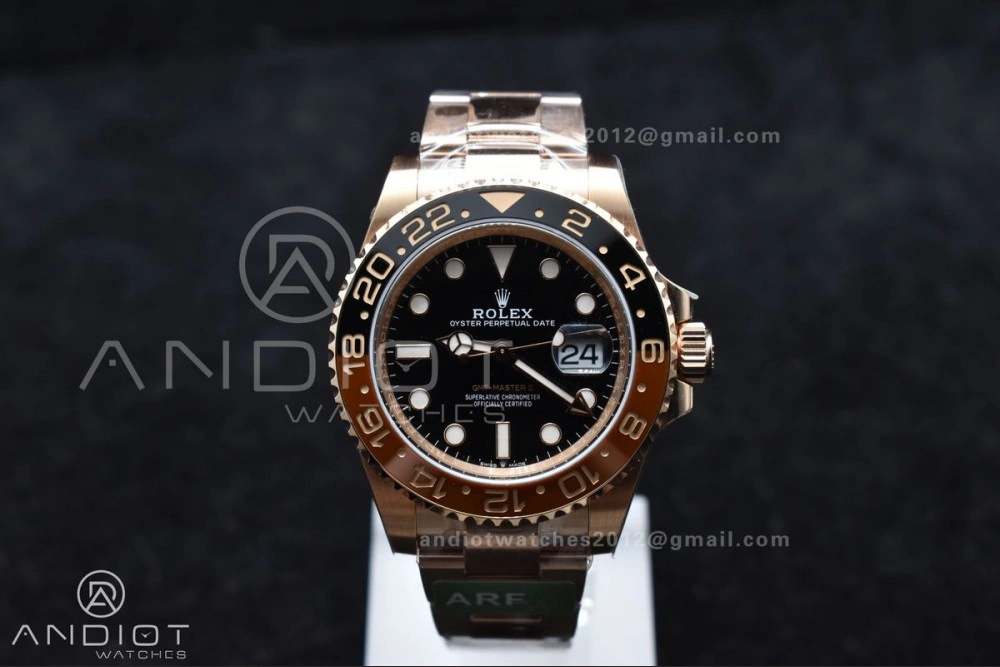 WrinkleFree GMT Master II 126715 CHNR 904L SS ARF 1:1 Best Edition on RG Bracelet New SH3285 CHS 864