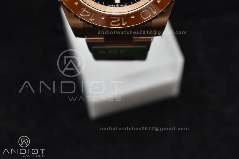 WrinkleFree GMT Master II 126715 CHNR 904L SS ARF 1:1 Best Edition on RG Bracelet New SH3285 CHS 864
