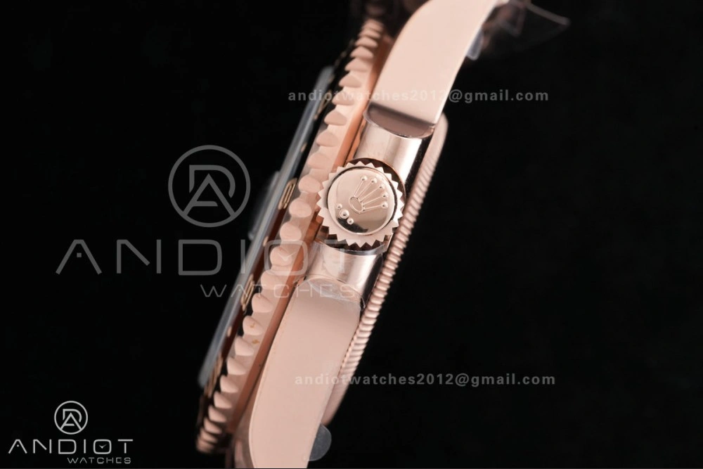 GMT Master II 126715 CHNR ARF Best Edition Tiger Iron Dial on RG Oyster Bracelet Sh Durable 861